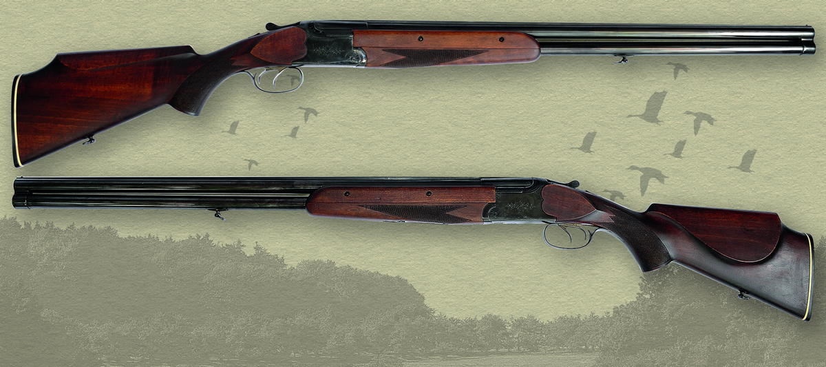 Рисунок на прикладе ружья