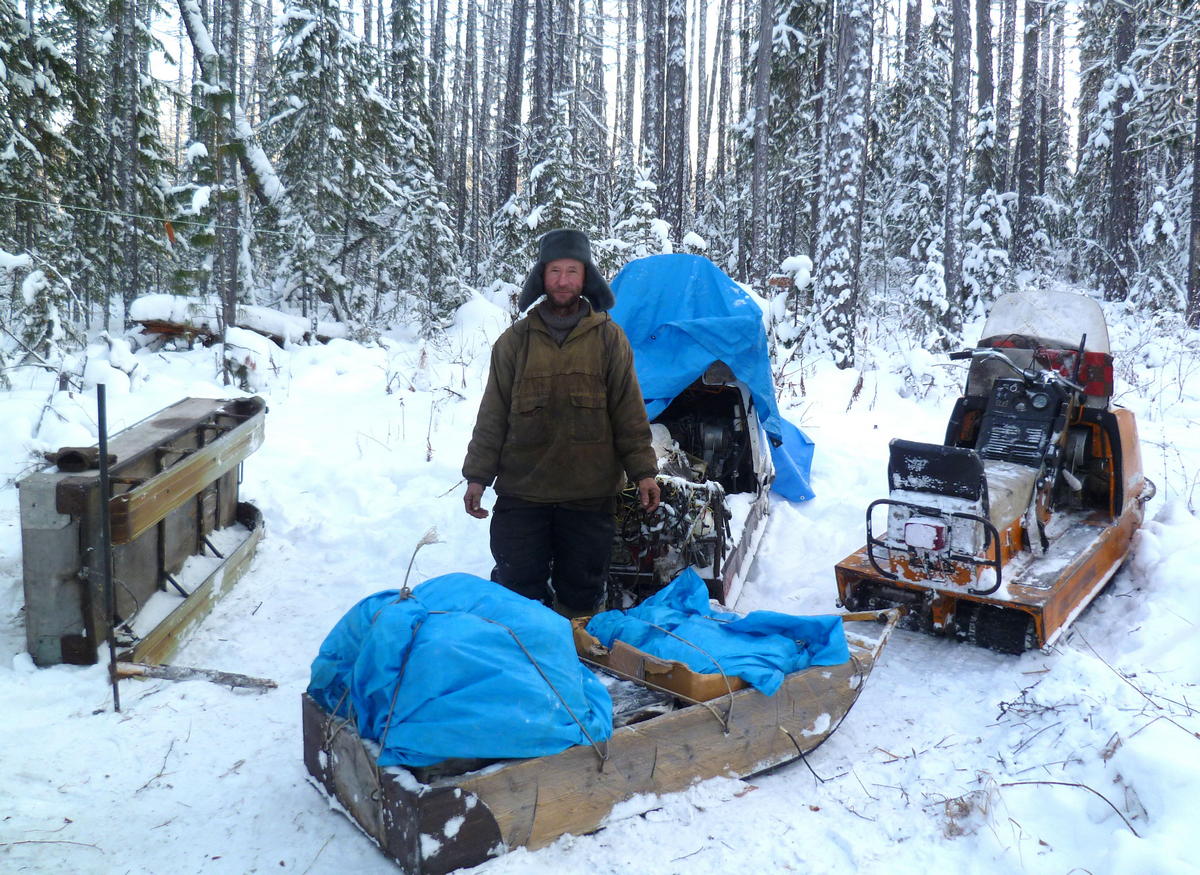 Таежники промысловики Сибирские охотники