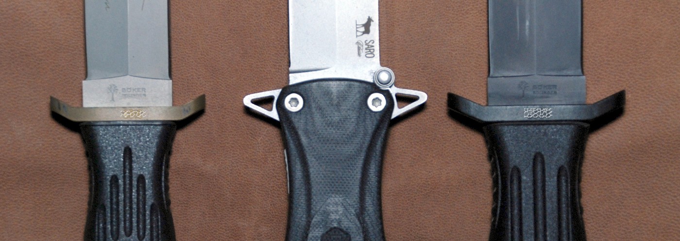 Два ножа одного дизайна