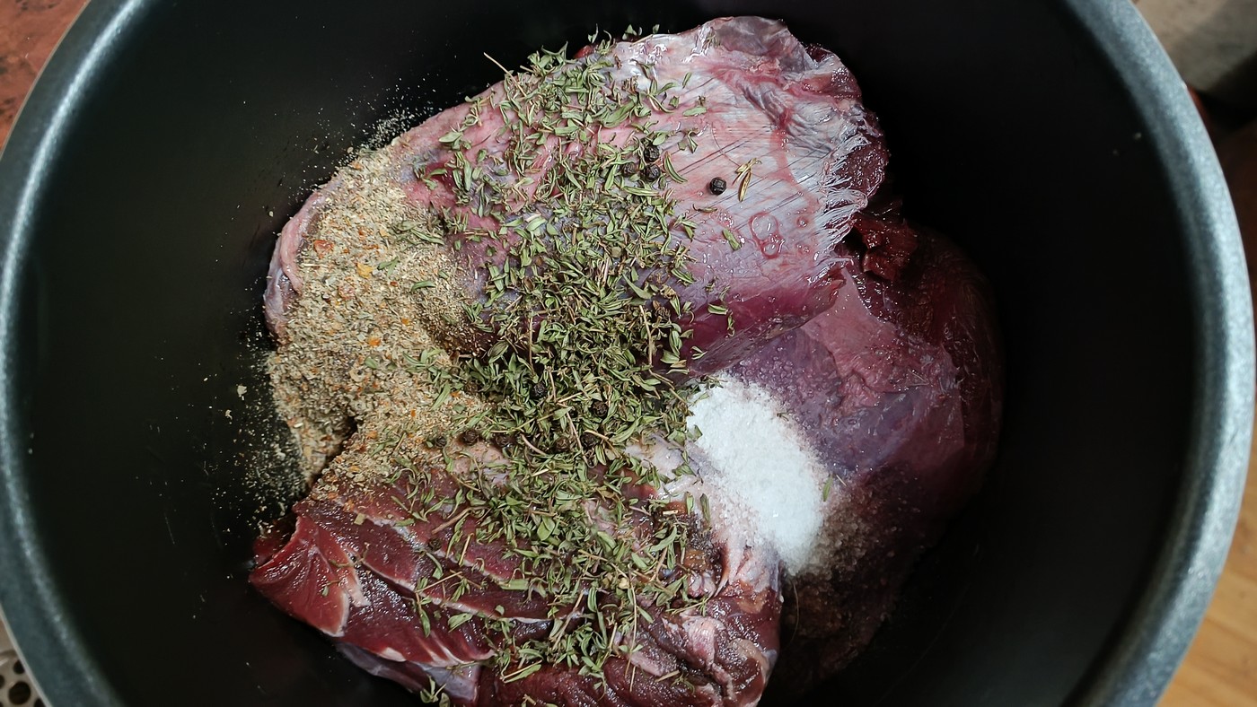 Каравай блинчатый из дичи