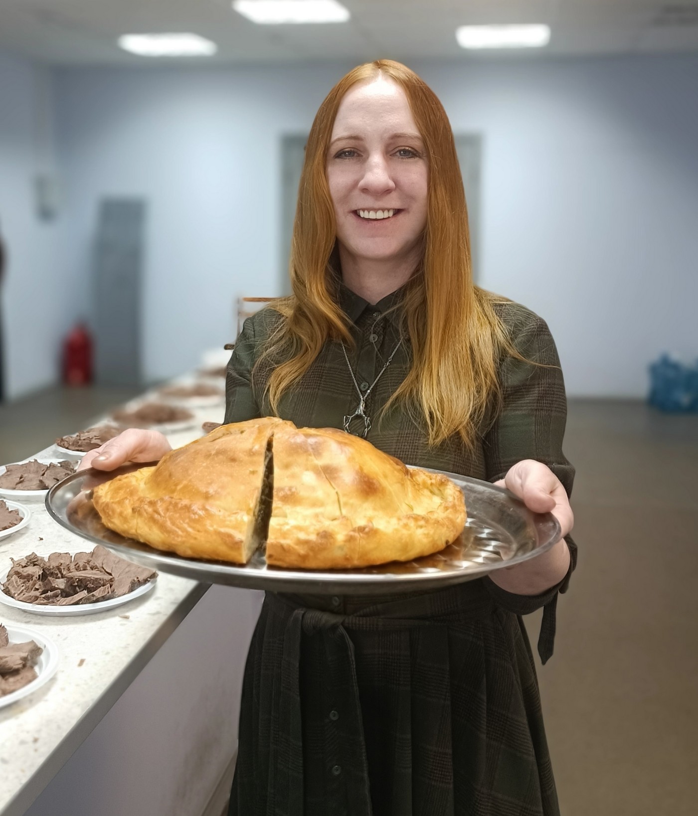 Каравай блинчатый из дичи