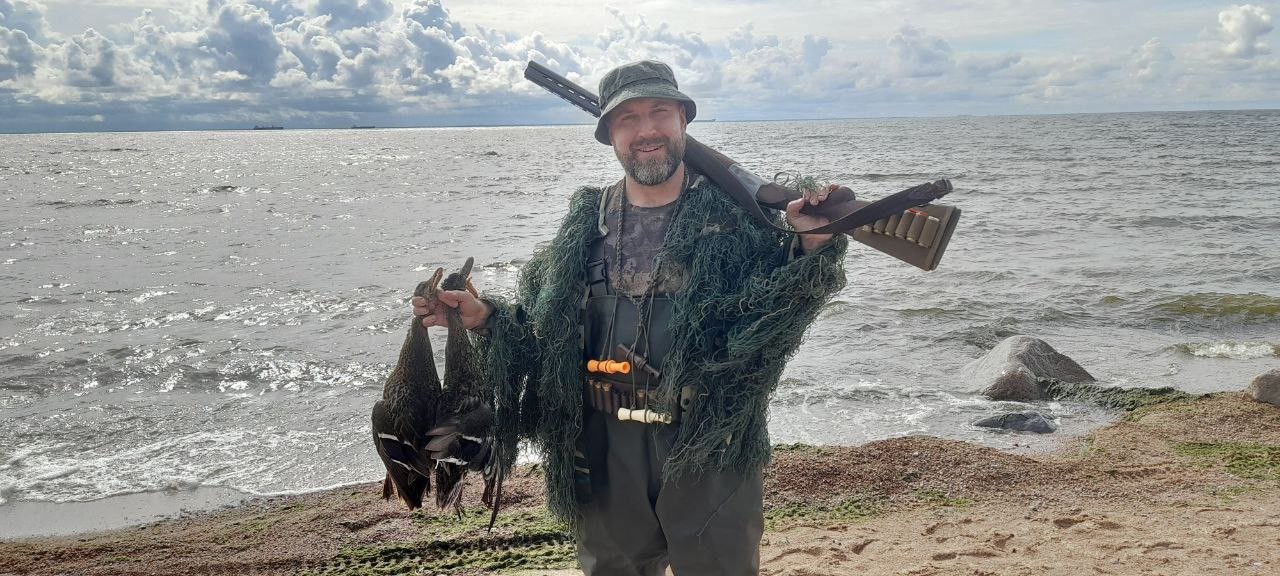 Ветер вдоль берега. Охота на взморье Финского залива