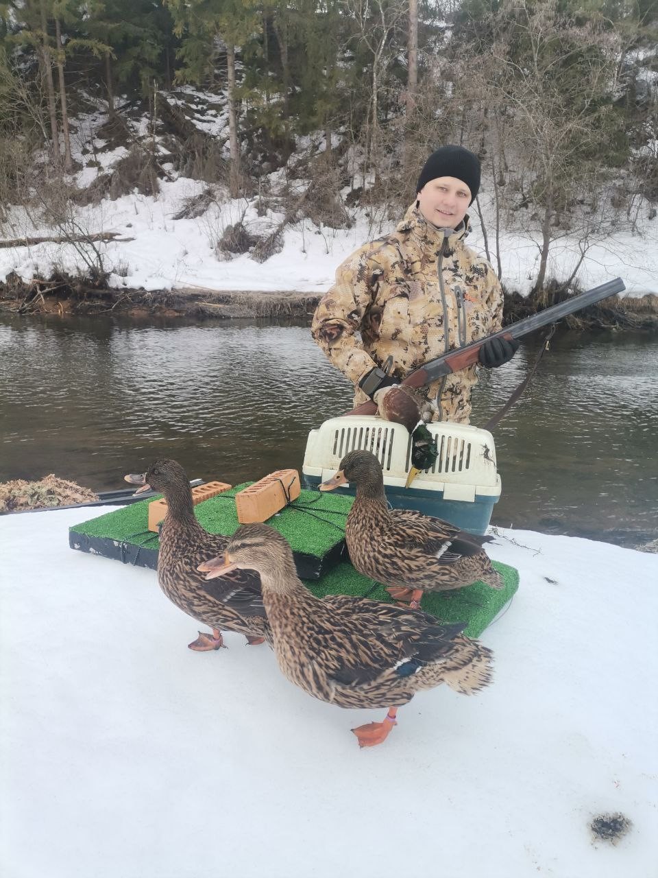 С подсадной в начале сезона