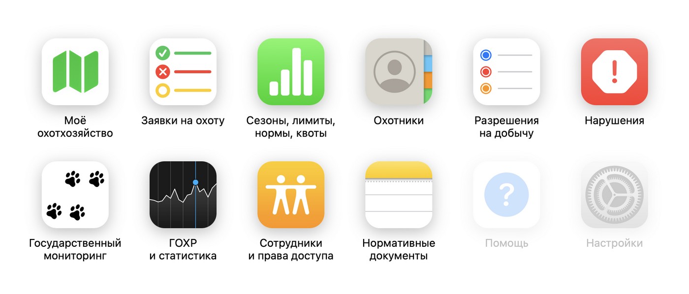Информационная система «Охота онлайн» и что она нам готовит