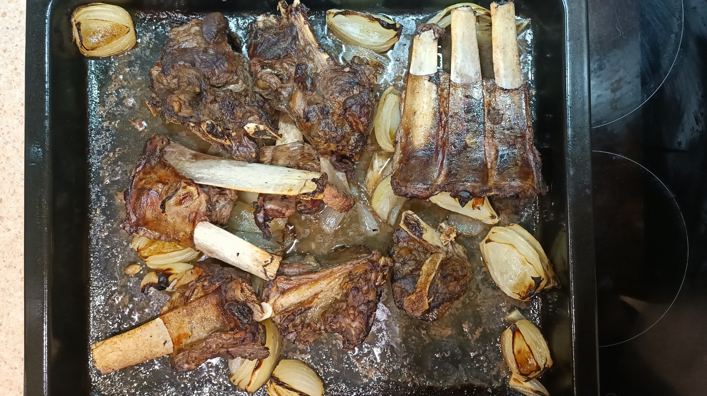 Борщ из копытной дичи
