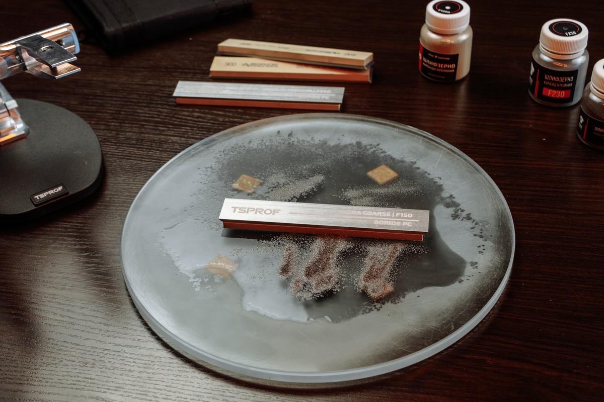 Основные правила ухода за заточными камнями