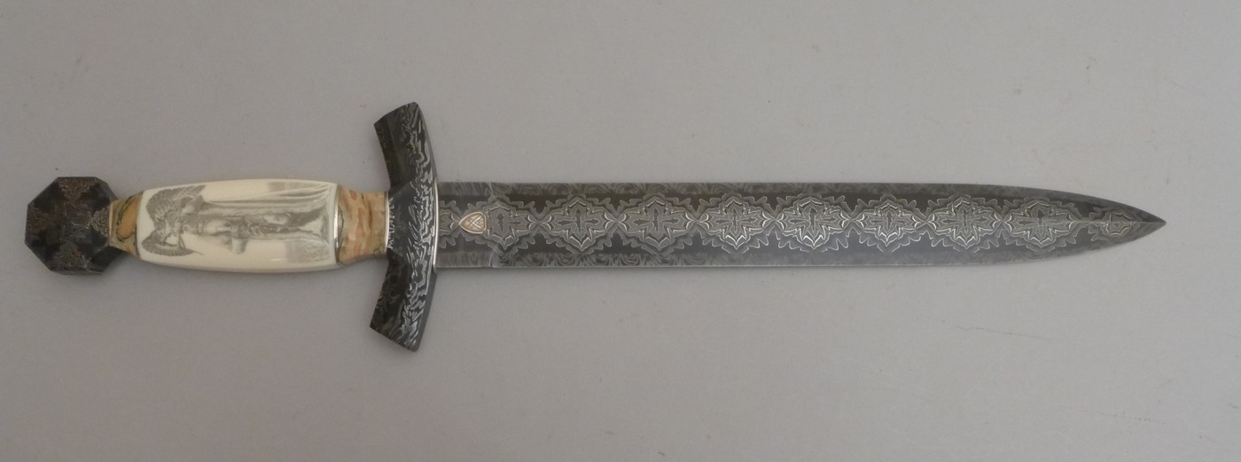 Декоративные возможности дамасской стали