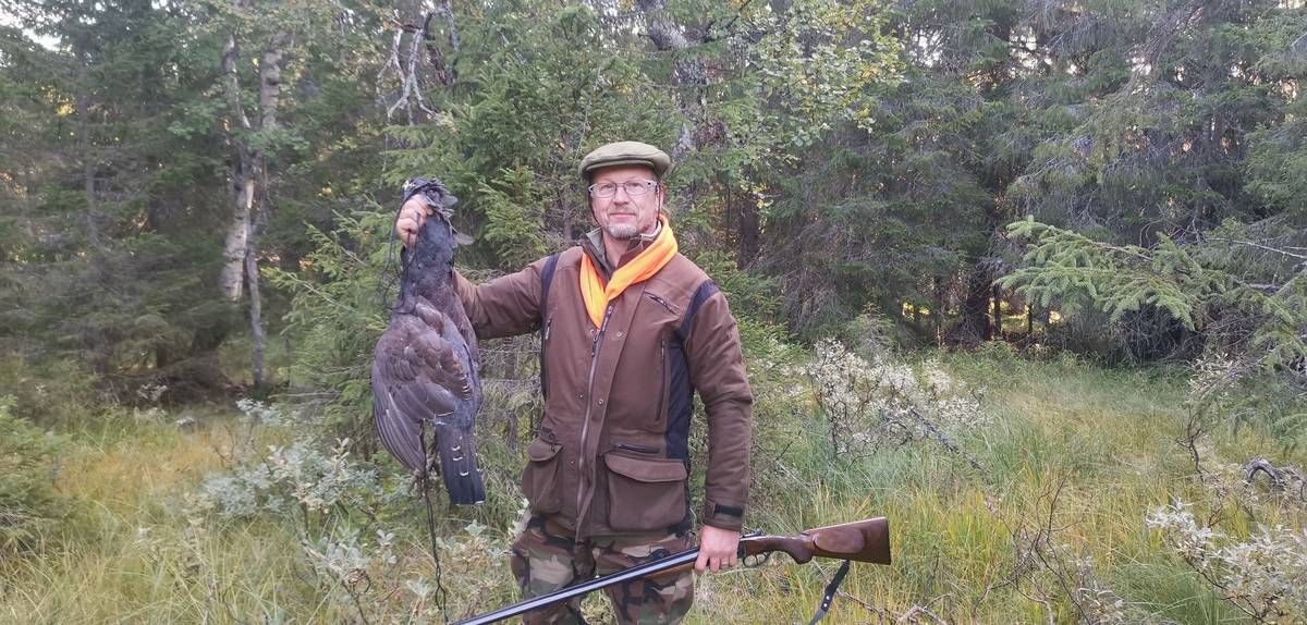Иностранец на охоте в Норвегии